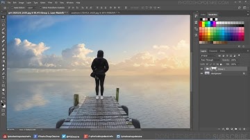 How to Change Overcast Photos into Awesome in Photoshop   Add Sunset to Boring Sky Easily & Quickly