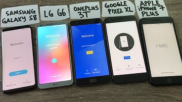 Speed Testing Everyday Apps - Galaxy S8 vs LG G6 vs OnePlus 3T vs Pixel XL vs iPhone 7 Plus