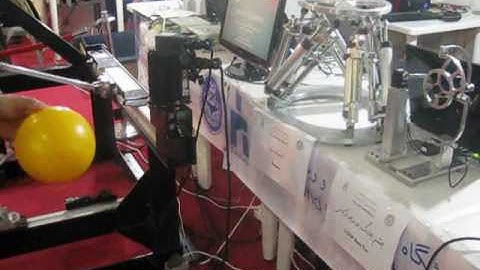 Agile Eye: Object Tracking Robot at Iran Open 2014 | Bachelor