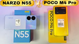 Realme Narzo N55 ? Poco M4 Pro | Unboxing ️ Comparison  Camera  Price | Full Details in Hindi