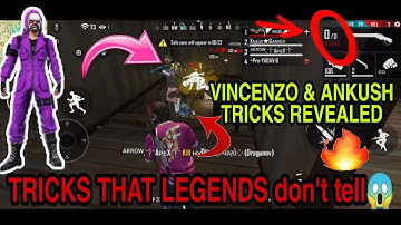 Tricks that Legends [VINCENZO & ANKUSH] don