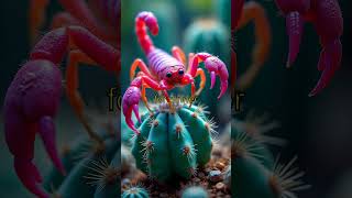The Scorpion Has a Secret Glowing Power! 🦂✨ #AmazingAnimals #NatureKids