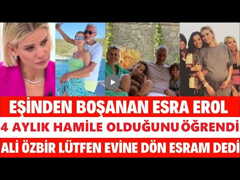 ESRA EROL BOŞANDIKTAN SONRA HAMİLE OLDUĞUNU ÖĞRENDİ ALİ ÖZBİR EVİNE DÖN. SEDA SAYAN MÜGE ANLI