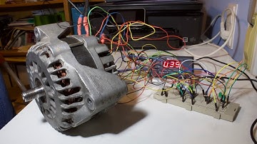 Re-installing hall sensors to a car alternator (as a BLDC motor) Car alternator go kart update P11