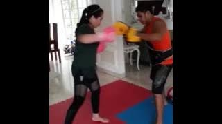 Rajin Muaythai Nagita Slavina Makin Sexy