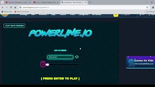 Playing powerline io coolmathgames