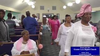 Greater Love Baptist Church  Woman's Day 2016