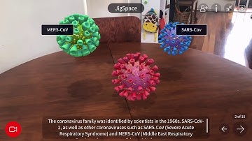 JigSpace Coronavirus Covid 19 Educational 3D presentation