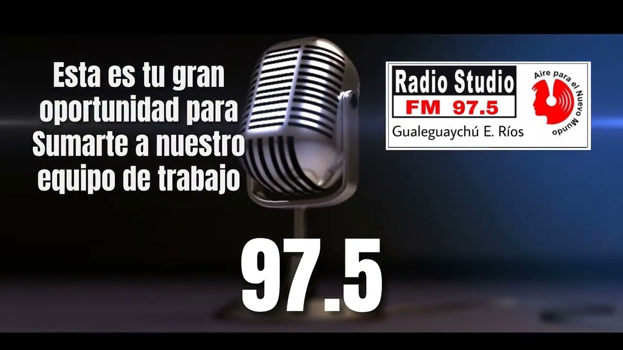 Comunícate al 3446-40 3135 Radio Studio 97. 5 Gualeguaychú Entre Ríos Argentina