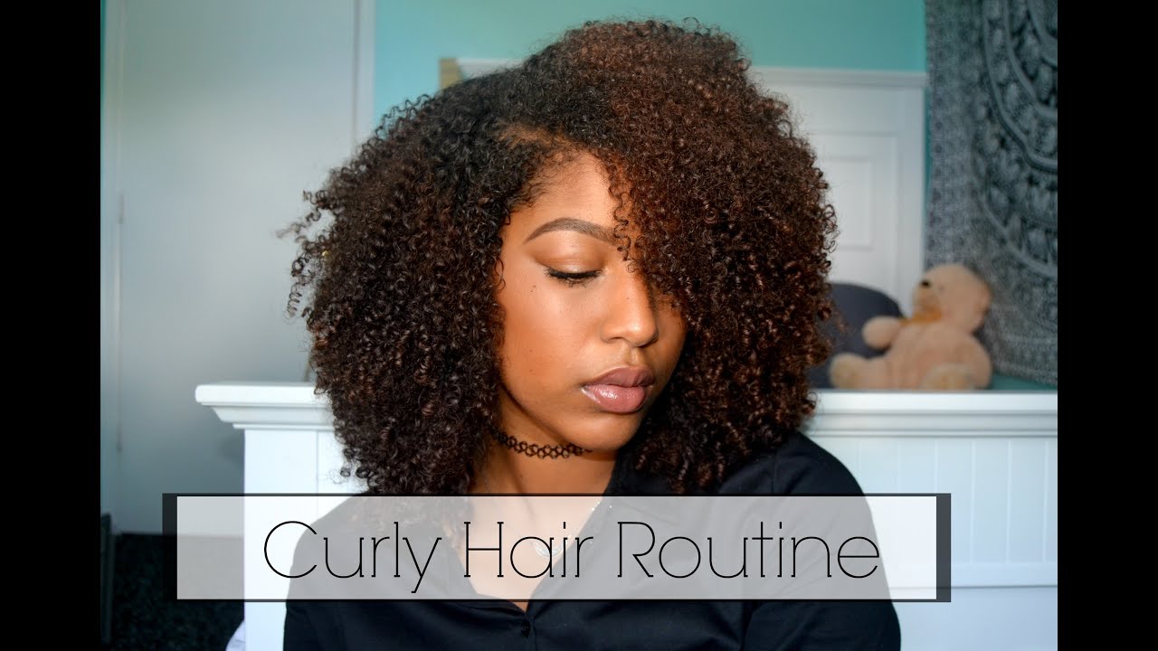 Natural Curly Hair Routine Video Black Hair Information