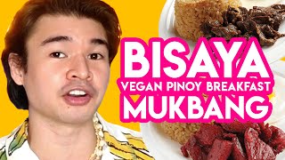 MUKBANG: VEGAN PINOY BREAKFAST (Bisaya) (Tagalog Subs)