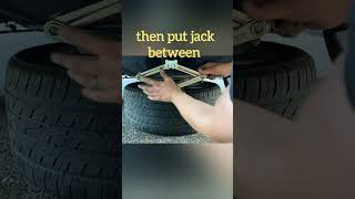 Easiest method to remove tire from a rim DIY at home  @CarGuruDIY #CarGuruDIY