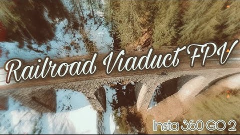 Railroad FPV Day 1 - Insta 360 Go 2 Test Run 3"