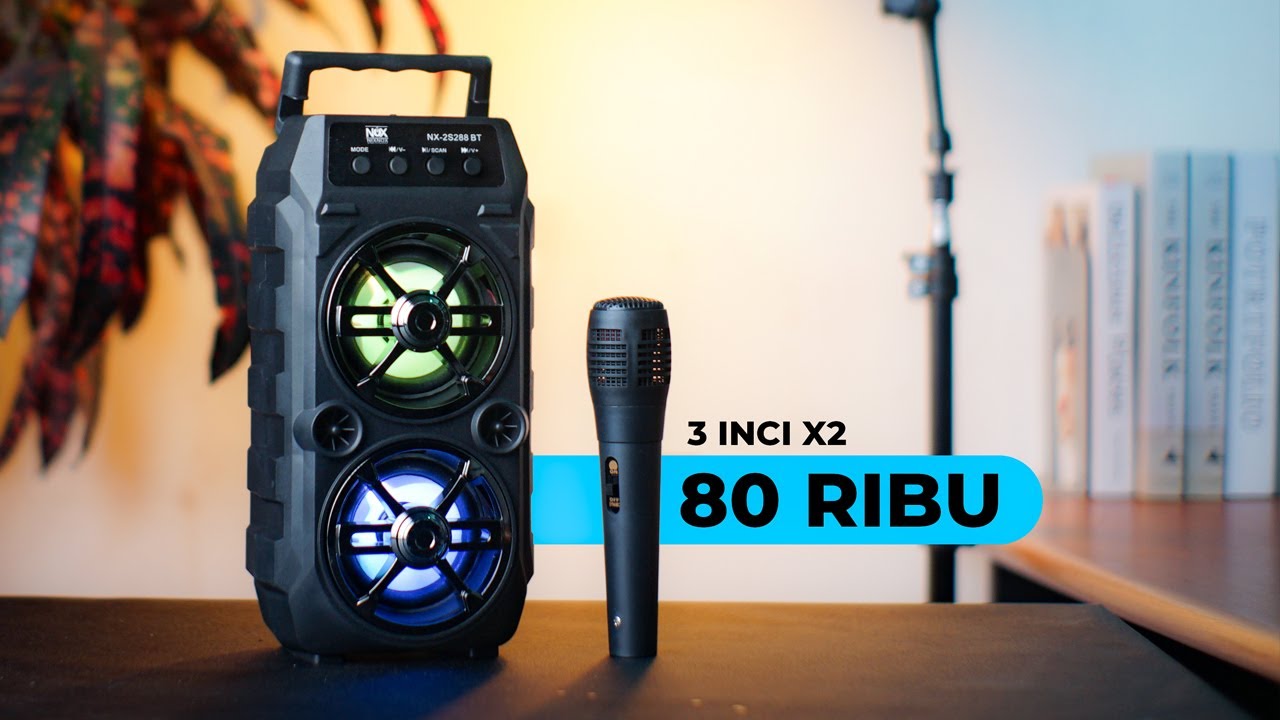 Speaker Mic Bluetooth 3 Inci termurah ! - Review dan Unboxing Speaker ...