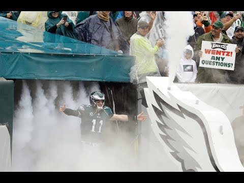 Eagles’ Carson Wentz makes his 2018 debut