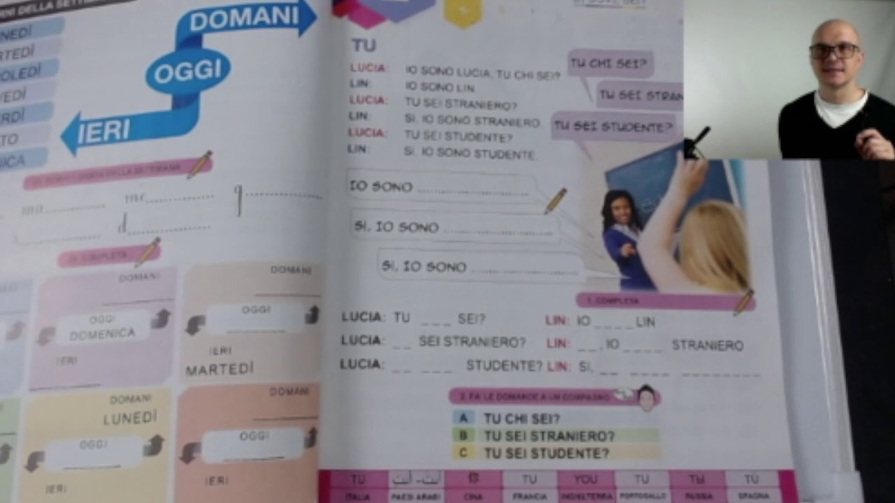 di dove sei?   unità-2 pag 17 e 18