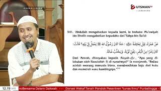LIVE Yang Dilakukan Seseorang Didalam Rumahnya | Hadits No.541 - Ustadz Abdullah Zaen, Lc. M.A.