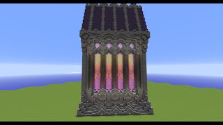 How To Make Rainbow Windows In Minecraft!