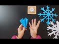 How to make a paper Snowflakes Easy one . #neeldeepscreations