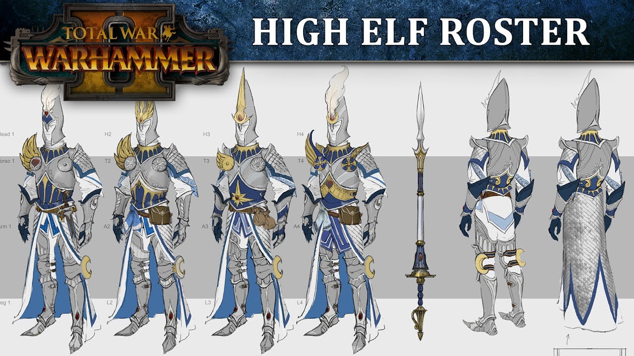 high elves total war warhammer