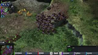 How to Counter Mass Banelings StarCraft 2 tutorial Rus