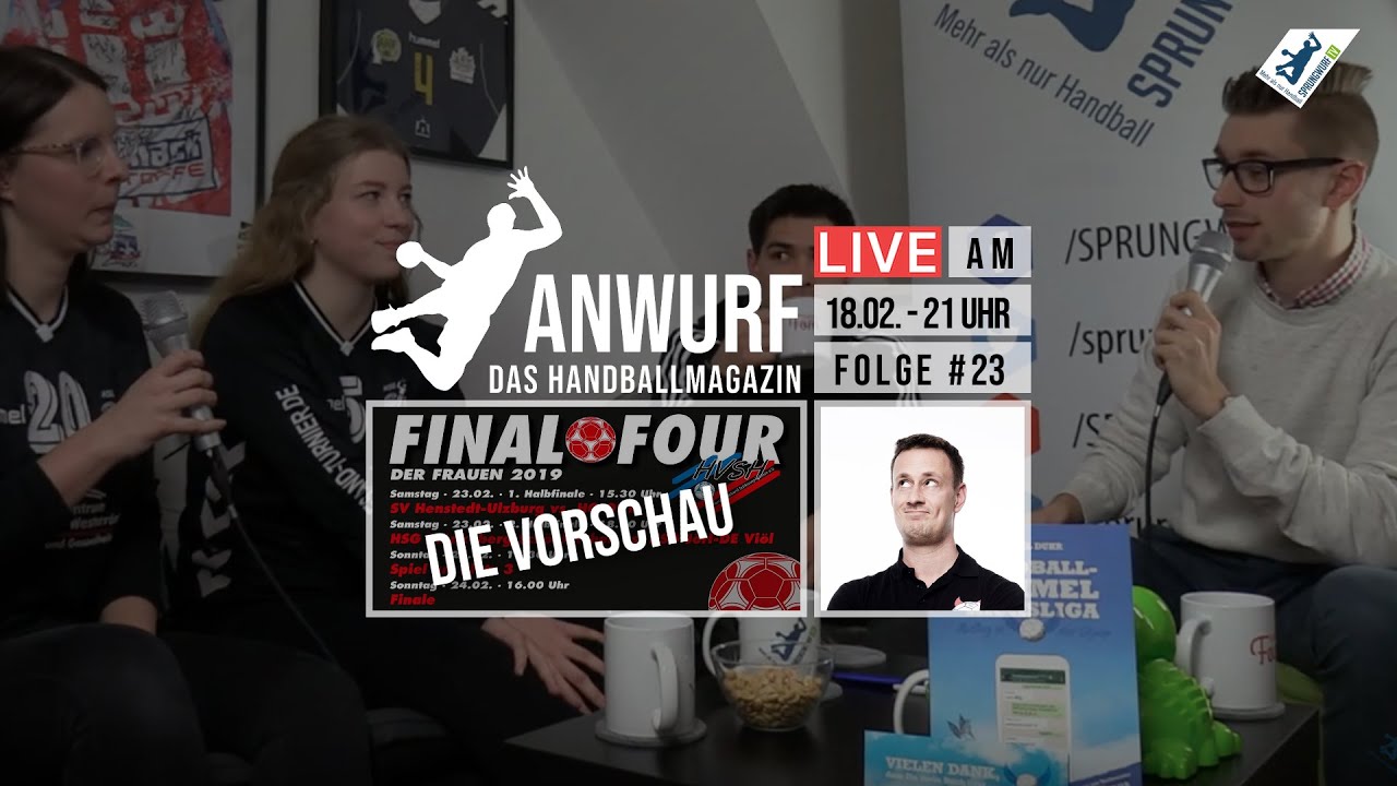 Re-LIVE) Anwurf - Das Handballmagazin Folge #23