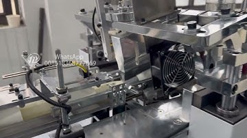 OCM12 simple ultrasonic paper cup machine test 4OZ cup Lebanon client counting system 80-100 pcs/min