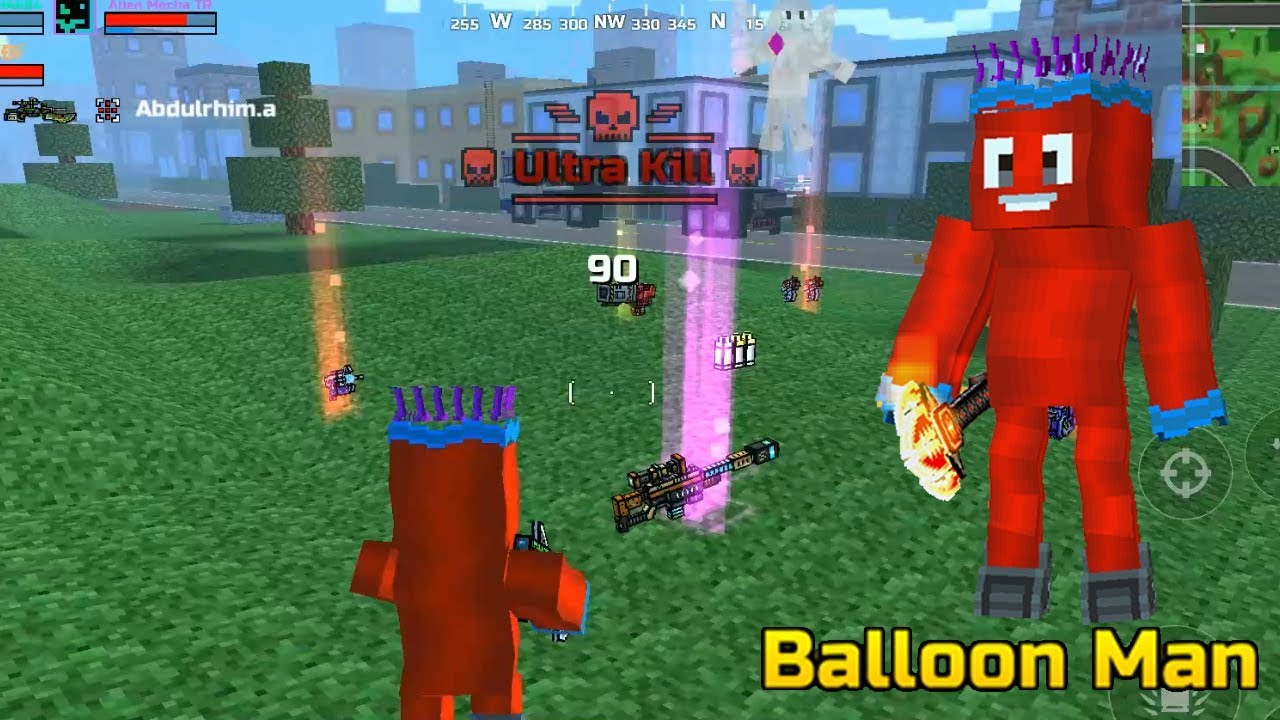 Balloon Man Team Battle Royale Victory 
