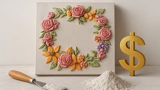 "I Made This from Plaster – A Beautiful Product You Can Make &amp; Sell"