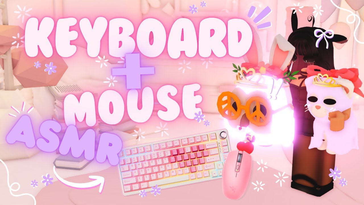 𐙚 Keyboard & Mouse ASMR !! Grinding & Chit Chat◝(ᵔᗜᵔ)◜| Adopt me ! Roblox ♡ ˚｡