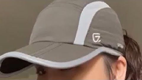 GADIEMKENSD Folding Run Cap Unstructured Reflective Sport Hat Review