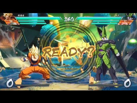 Dragon Ball FIghterz - Demo Gameplay #2 | Goku, Gohan, Golden Frieza, vs Majin Boo, Cell, Goku