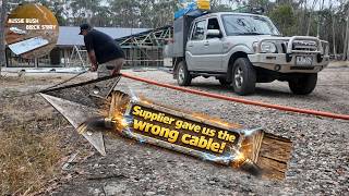 Supplier gave us the wrong cable! Power Connection Wealth