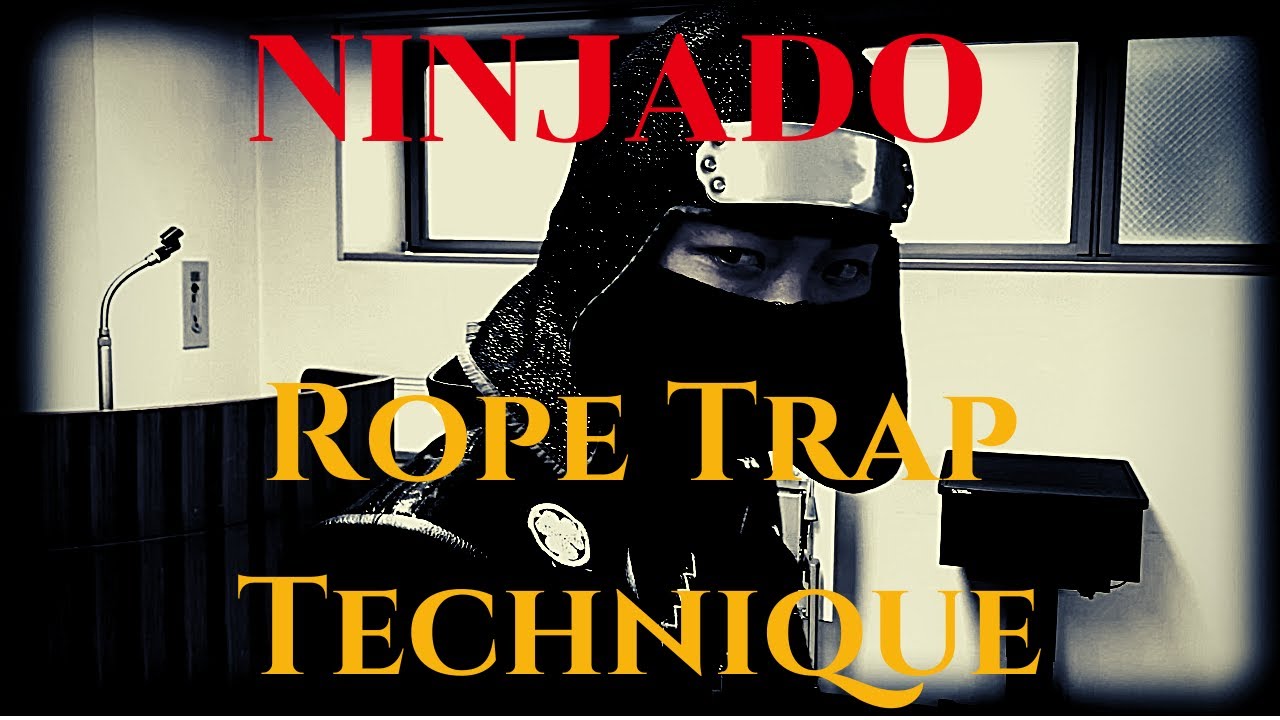 NINJADO Rope Trap Technique YouTube