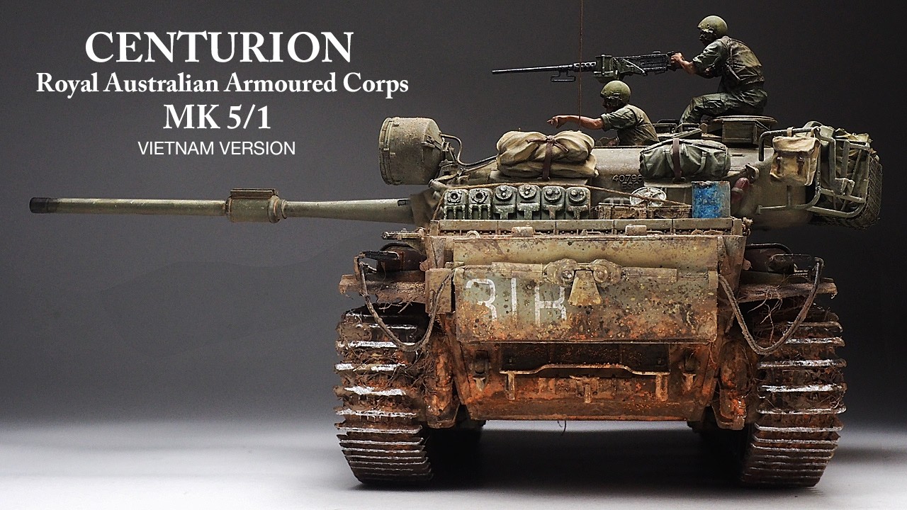 Centurion MK 5/1 (Vietnam Version) - Part 2 - 1/35 AFV CLUB