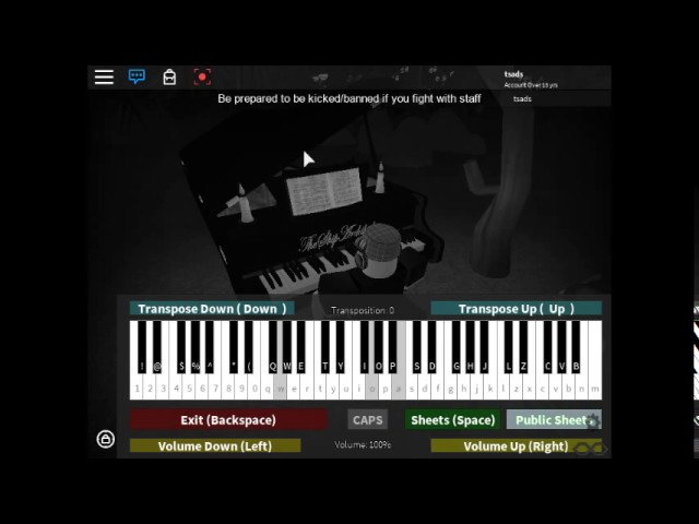 Undertale His Theme On Roblox Piano Youtube - his theme roblox piano sheet
