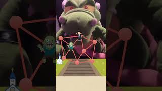 Can king koopa win the zombie game? #kingkoopa