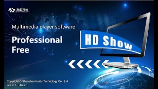 HD LED Wall Controller Software -HDShow player Operation screenshot 2