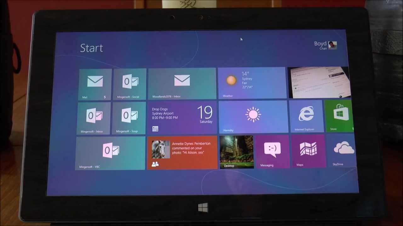 How to upgrade to windows rt 8 1 youtube