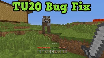 Minecraft Xbox PS4 - TU20 Release Date in January Bug Fix