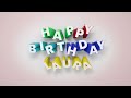 Happy Birthday Laura!