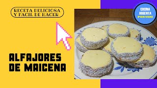 LOS MEJORES ALFAJORES DE MAICENA Argentinos RECETA DELICIOSA Y FÁCIL DE HACER