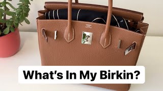 What’s In My Birkin? ✨ What Fits, Weight, 7RP Insert…