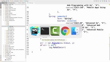 Golang Data into Templates
