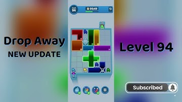 Drop Away Level 94 Walkthrough - NEW UPDATE | Step-by-Step Guide 🧠 | SolutionGuruji