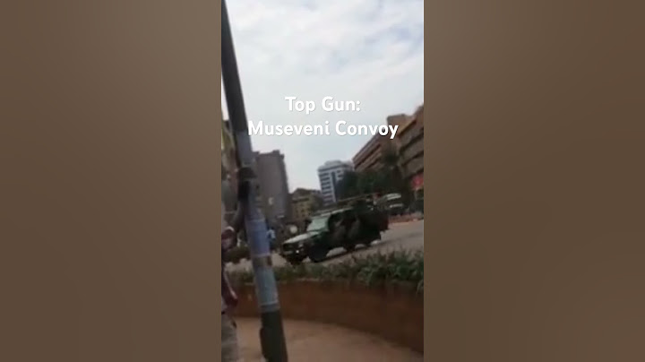 Top Gun: President Museveni Convoy - Entebbe Road