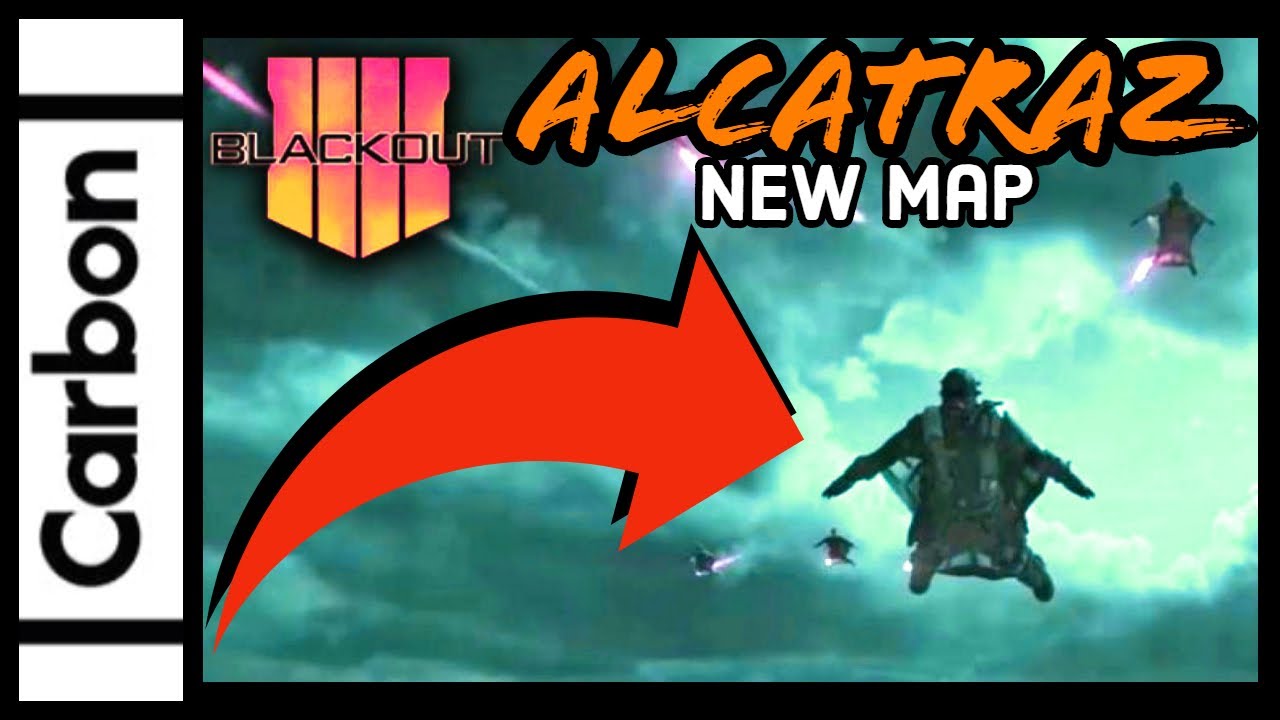 Carbon's FIRST Game of Blackout Alcatraz | New Blackout Map BO4 Update