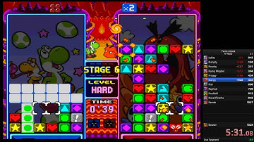 Tetris Attack Speedrun (VS. COM, V-Hard, 14:36.82, 8/16/2016)