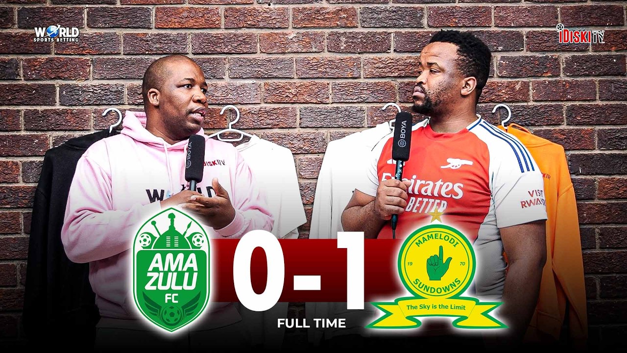 Quality of Sundowns Bench Won The Game | Amazulu 0-1 Mamelodi Sundowns | Nkululeko Nkewu