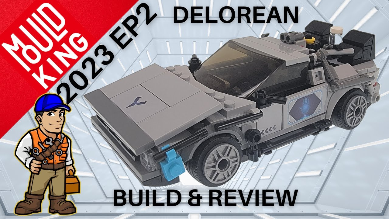 2bricks Custom Lego Back to the Future DeLorean Time Machine!! 